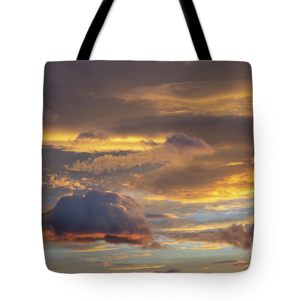 Clouds Tote Bag featuring the photograph In the sea of clouds 2 by Adriana Mueller