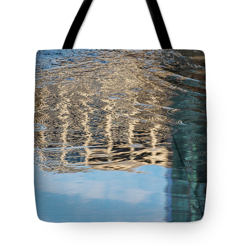 Ripple Effect Tote Bag featuring the photograph In The Upside Down by Christi Kraft