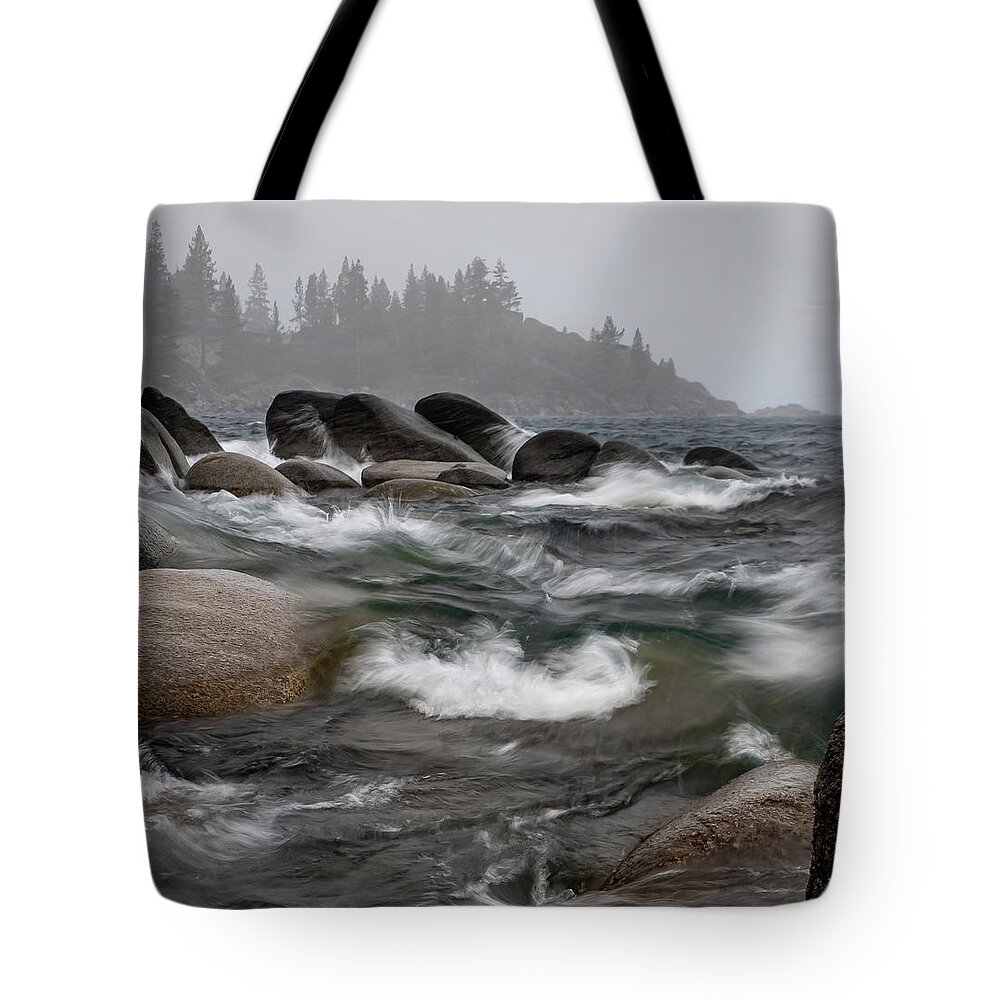 Photographs Tote Bag featuring the photograph Incoming Storm 3 by Martin Gollery
