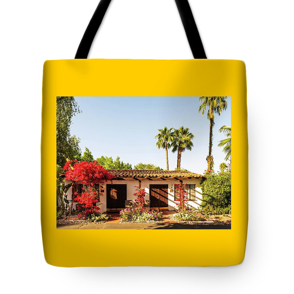 Palm Springs California Tote Bag featuring the photograph Ingleside Inn Palm Springs California 4156-100 by Amyn Nasser