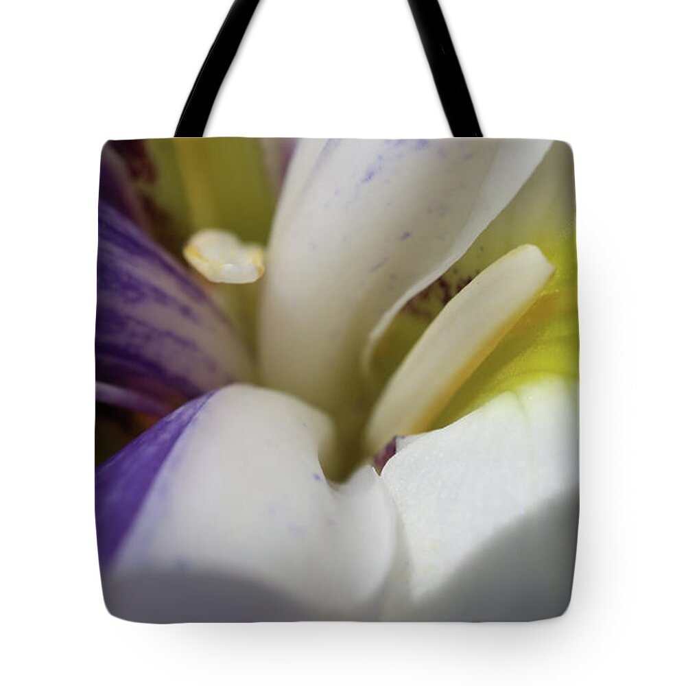 Lily Tote Bag featuring the photograph Inner Connection Colorful Lily by D Lee