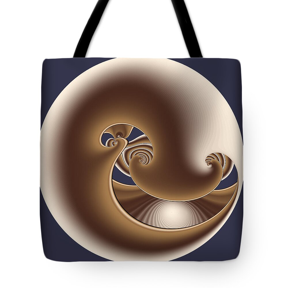 Vic Eberly Tote Bag featuring the digital art Inside Story 6 - All Smiles by Vic Eberly