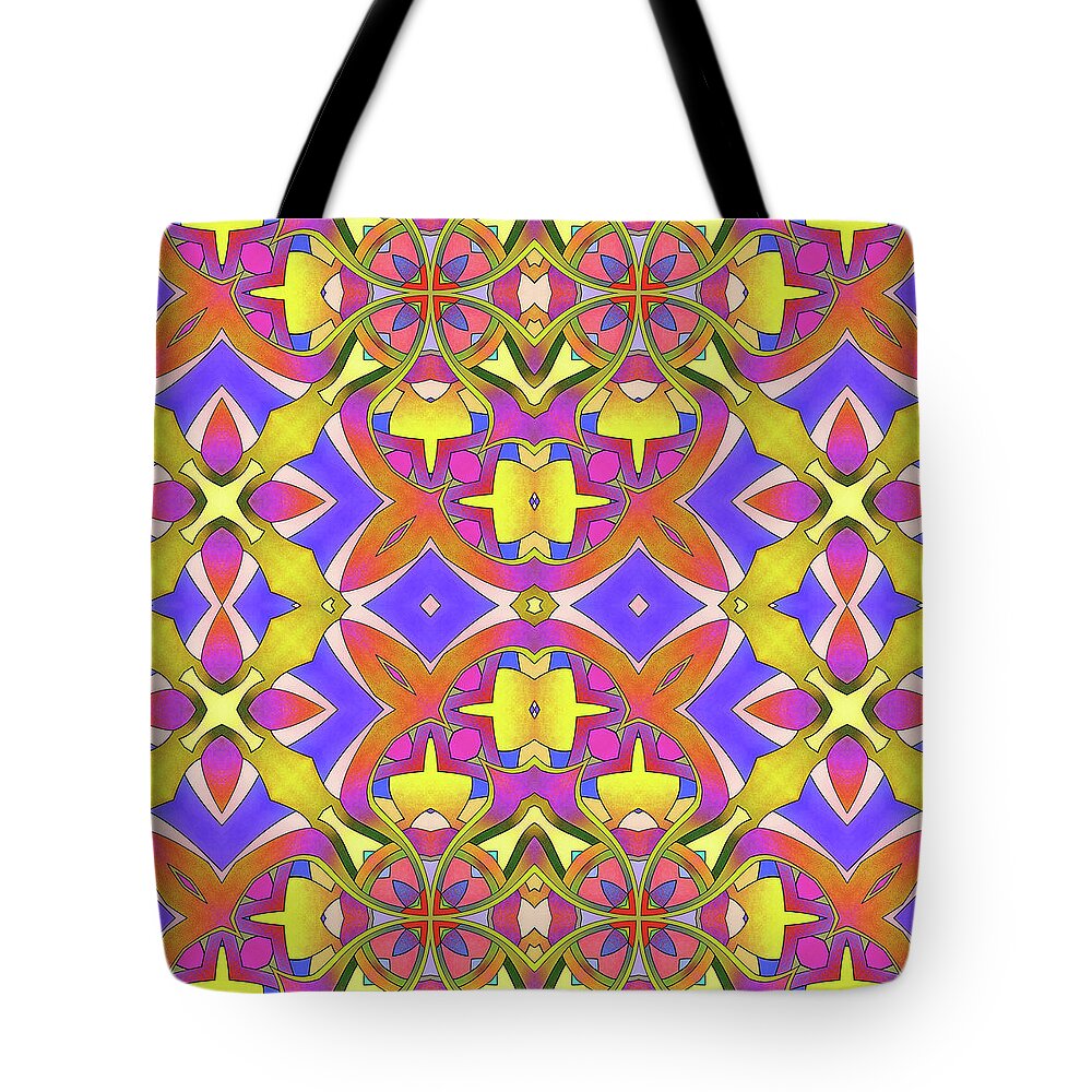 Aesthetic Tote Bag featuring the digital art Inspiration 042 by Jerome Lawrence