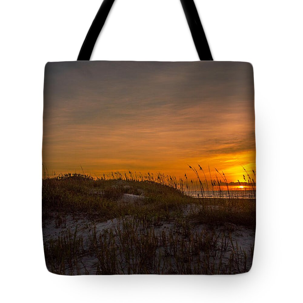 Into A New Day Prints Tote Bag featuring the photograph Into A New Day by John Harding