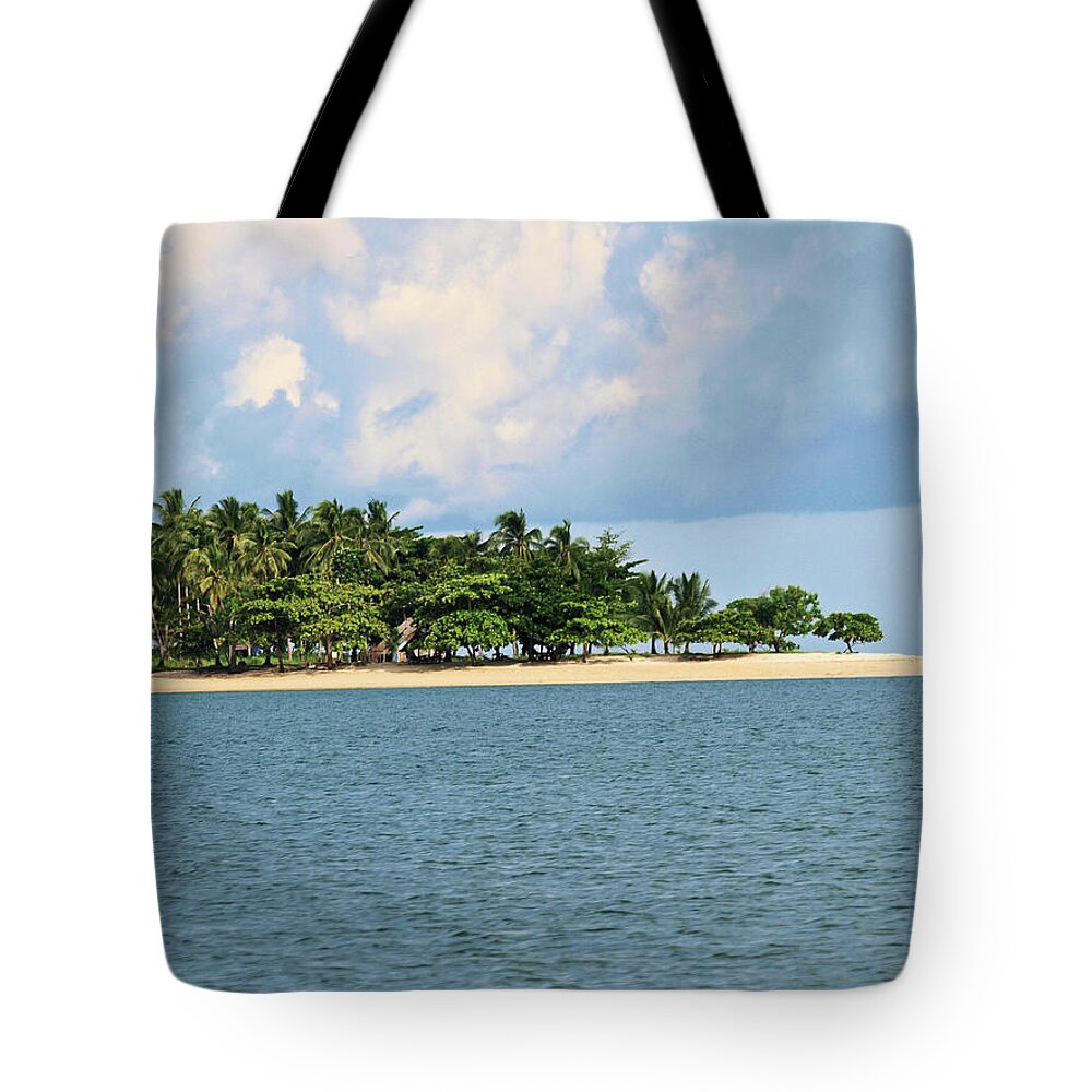 Asia Tote Bag featuring the photograph Island Paradise by David Desautel