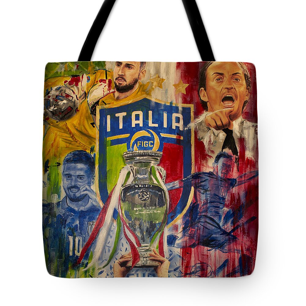 European Football Tote Bags