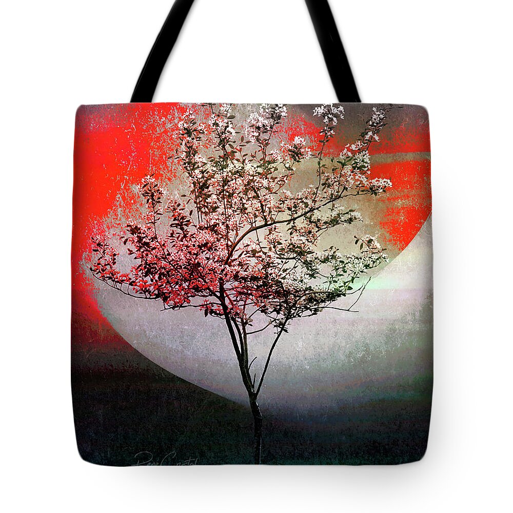 Trees Tote Bag featuring the photograph It's My Time To Bloom by Rene Crystal