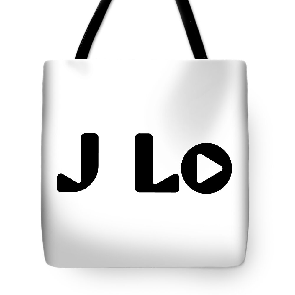 J Lo Tote Bag featuring the digital art J Lo by TintoDesigns