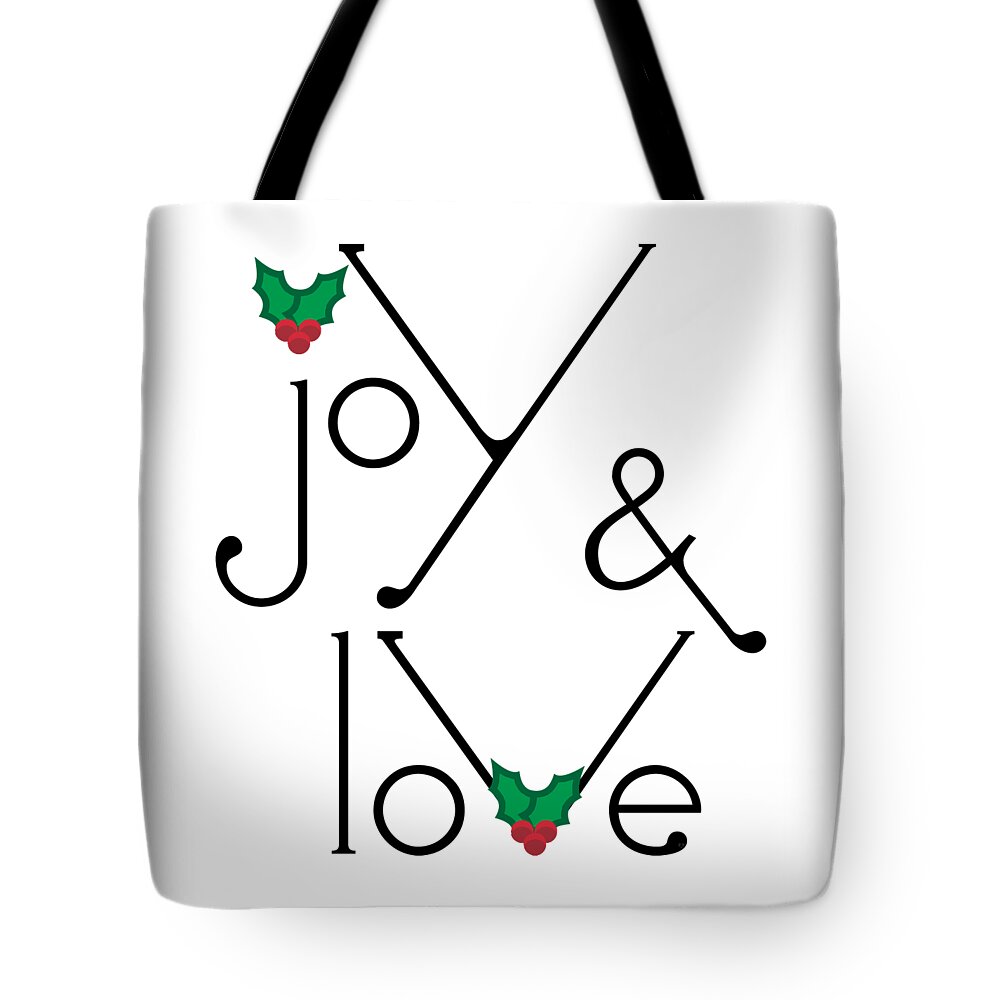 Joy Tote Bag featuring the digital art Joy and Love by Lynn Evenson