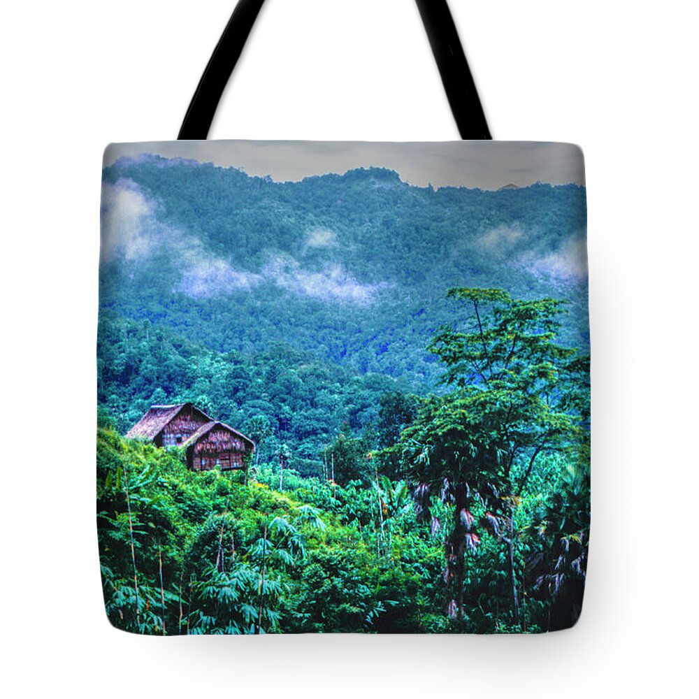 Malaysia Tote Bag featuring the photograph Jungle Home, 1996, Kodachrome 64 by Frank Lee