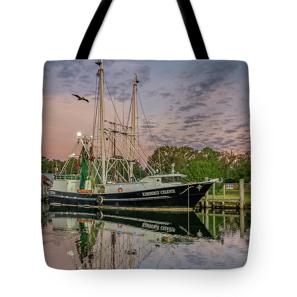 Boat Tote Bag featuring the photograph Kimberly Celeste, 11.25.21 by Brad Boland