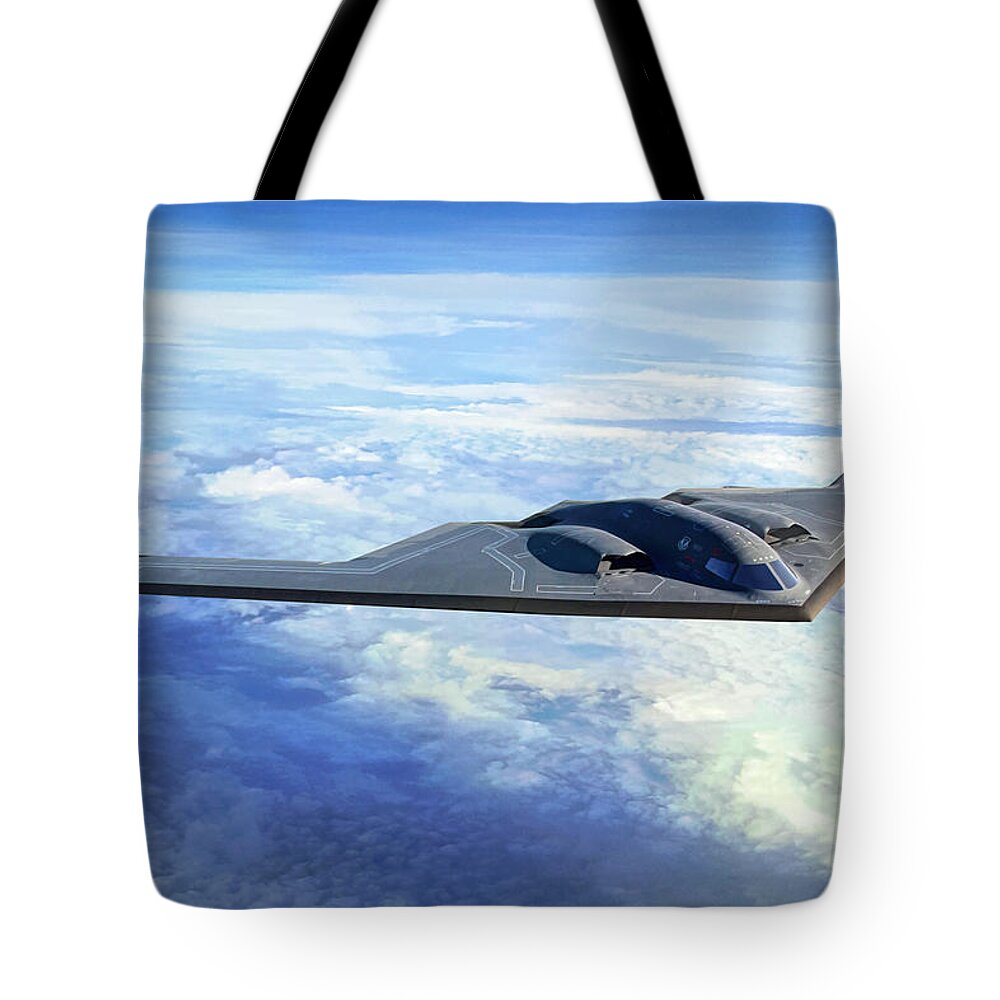 Stealth Bomber Tote Bags