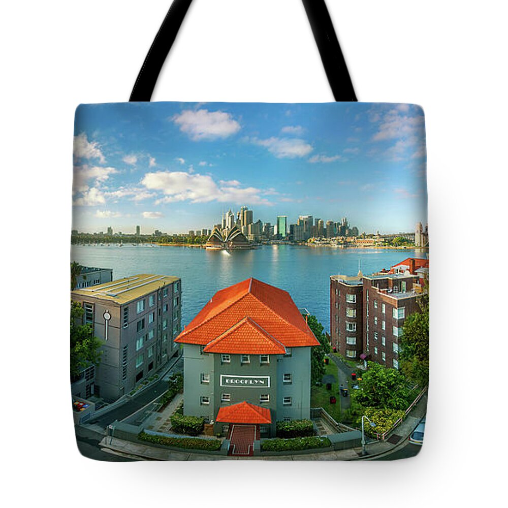 Sydney Tote Bag featuring the photograph Kirribilli View by Az Jackson