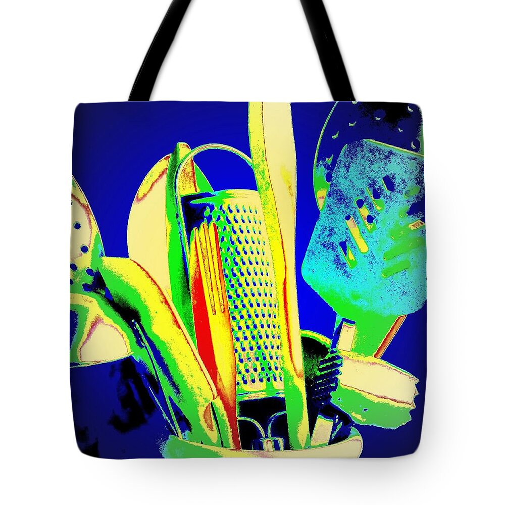Kitchen Tote Bag featuring the photograph Kitchen Magic by VIVA Anderson