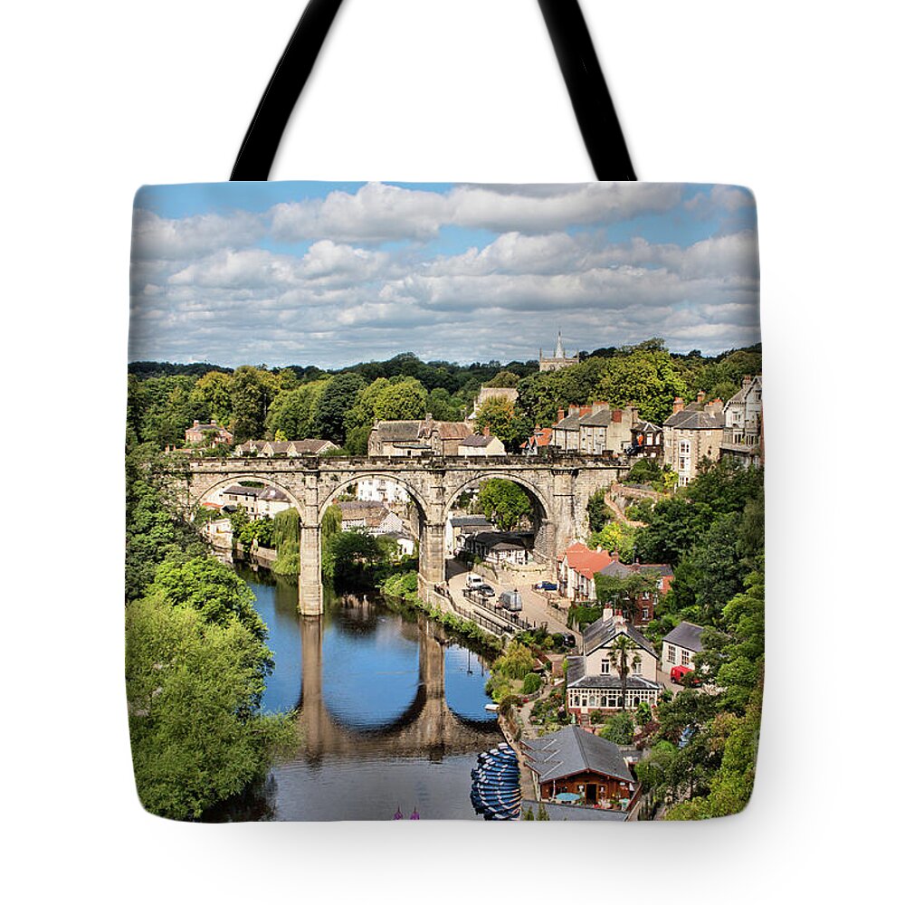 England Tote Bag featuring the photograph Knaresborough by Tom Holmes Photography