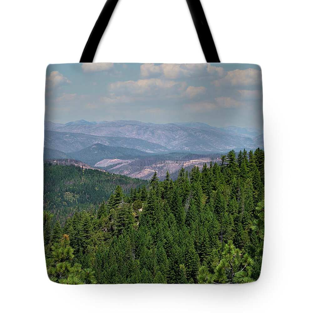 Betty Depee Tote Bag featuring the photograph Knopki Viewpoint by Betty Depee