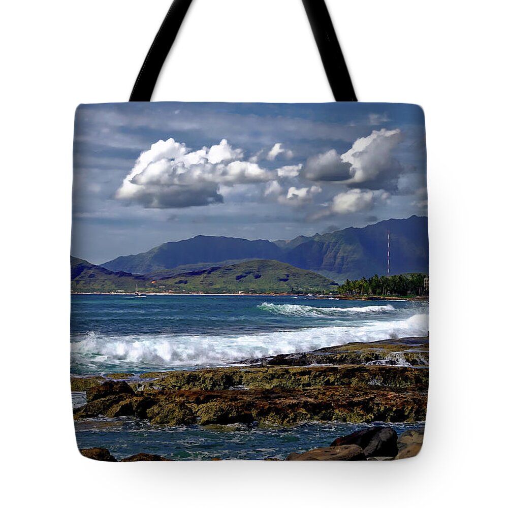 Ko Olina Tote Bag featuring the photograph Ko Olina Coast by Rick Lawler
