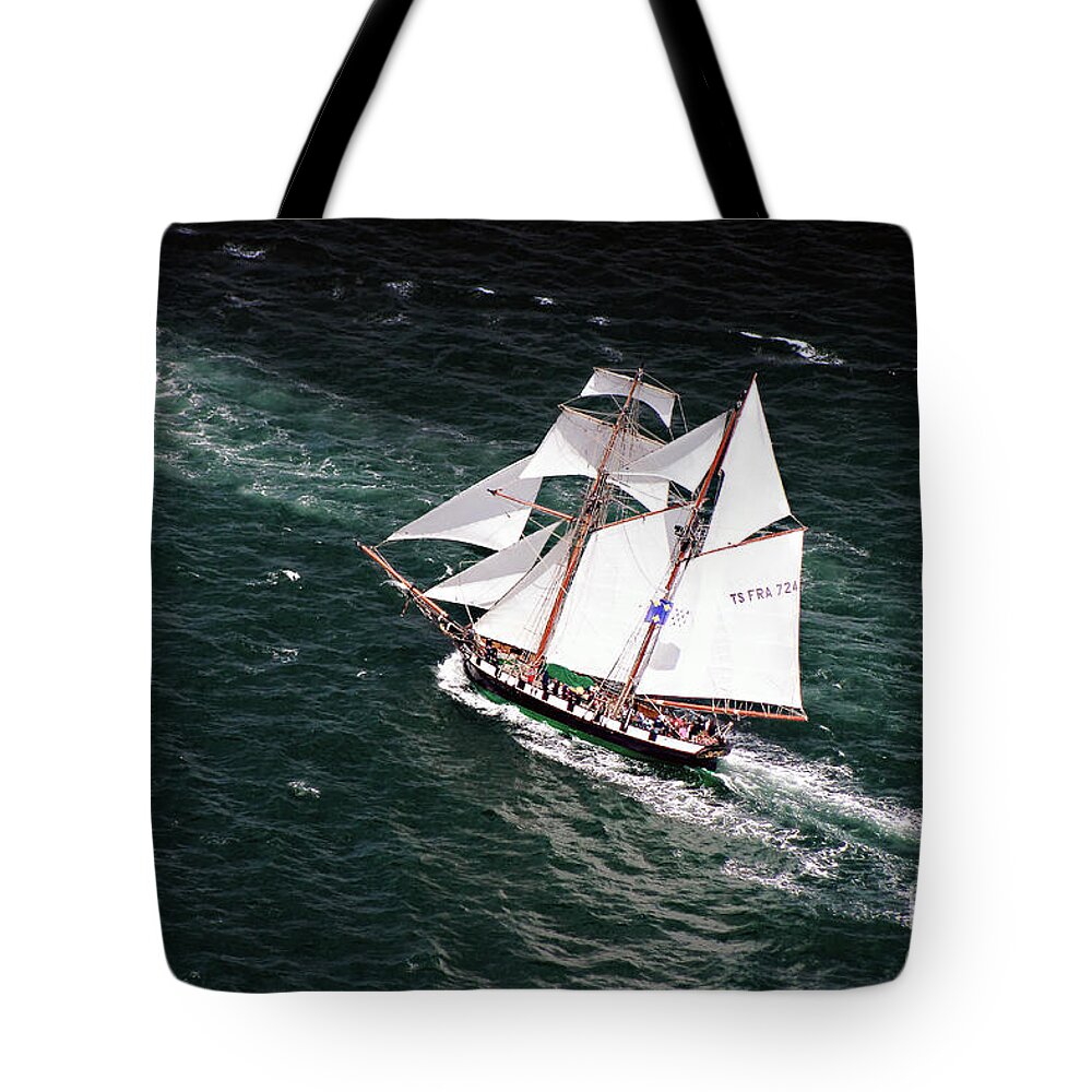Recouvrance Tote Bag featuring the photograph La Recouvrance by Frederic Bourrigaud