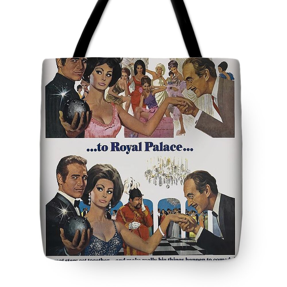 Lady Tote Bag featuring the mixed media ''Lady L'', 1965, art by Howard Terpning by Movie World Posters