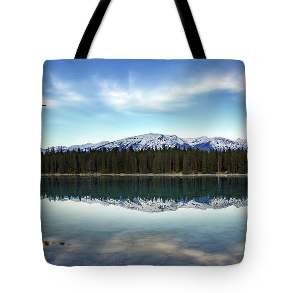 Lake-annette Tote Bag featuring the photograph Lake Annette by Gary Johnson