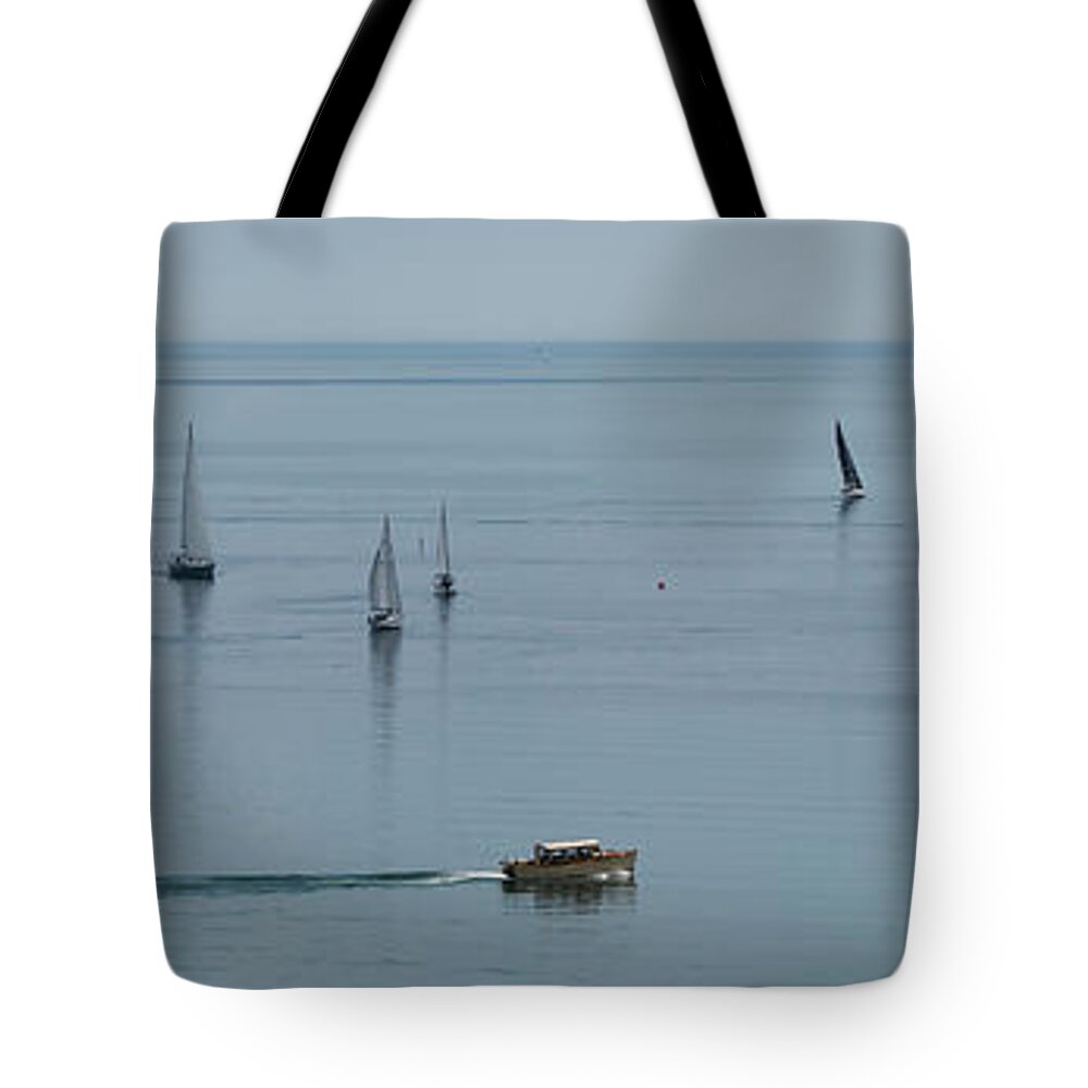  Tote Bag featuring the photograph Lake Michigan Zepher by Dan Hefle