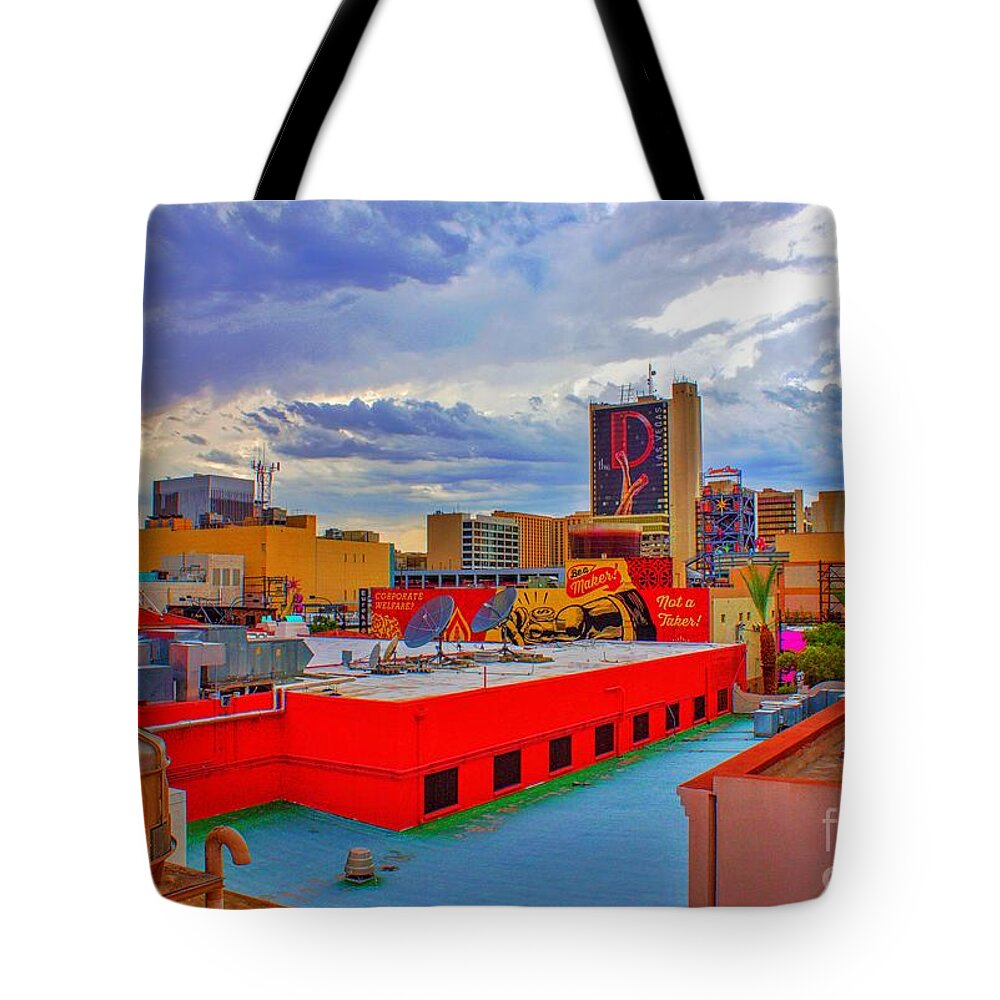  Tote Bag featuring the photograph Las Vegas Daydream by Rodney Lee Williams