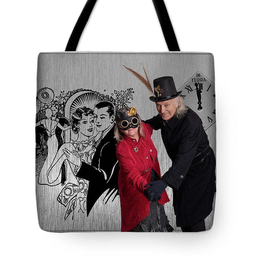 Steampunk Tote Bag featuring the photograph Last Tango by Jean Gill