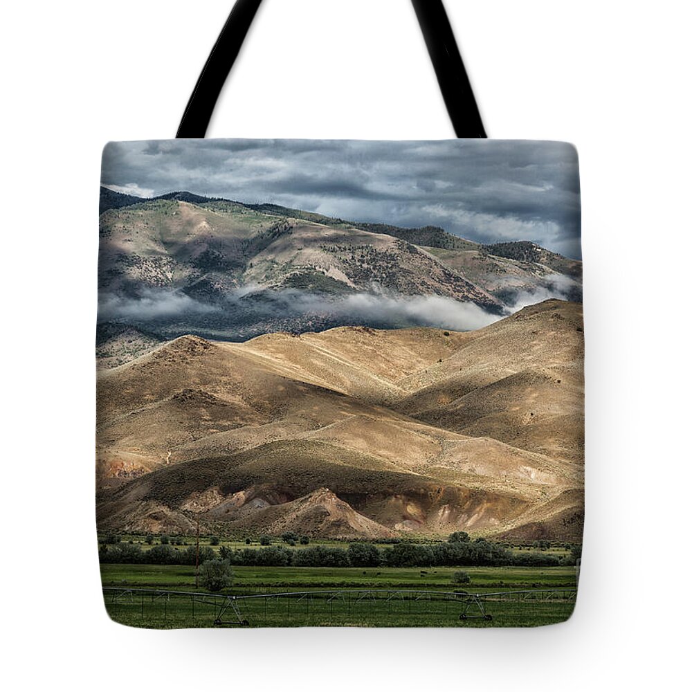 Utah Tote Bag featuring the photograph Layers by Kathy McClure