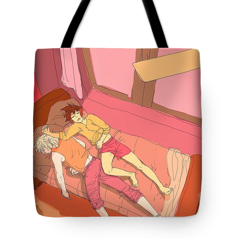  Critical Role Tote Bag featuring the painting Lazy Afternoons Kingdom Hearts by Ward Philip