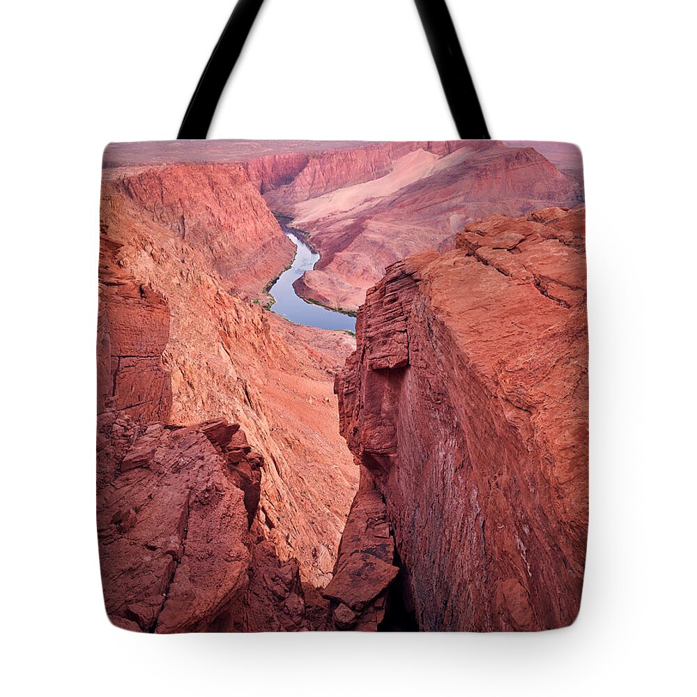Glen Canyon Tote Bag featuring the photograph Leaving Glen Canyon by Peter Boehringer