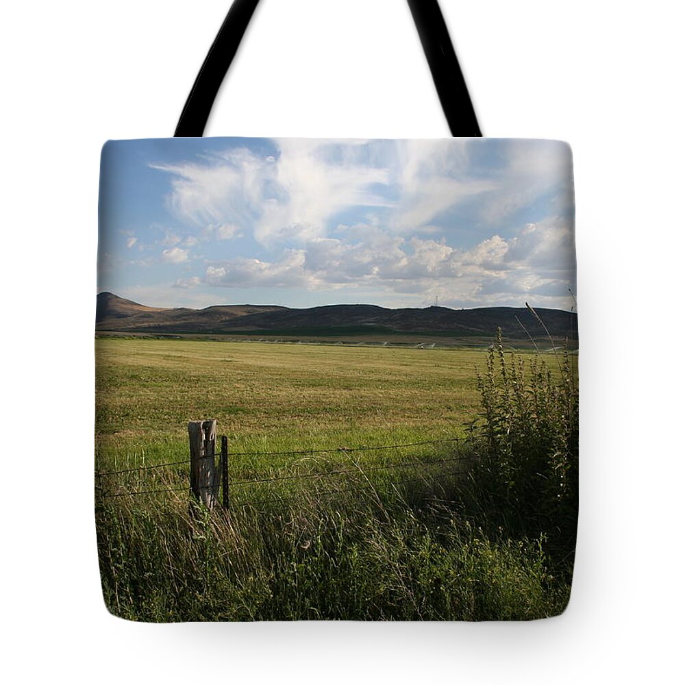 Legacy Grasslands Tote Bag featuring the photograph Legacy Grasslands by Dylan Punke