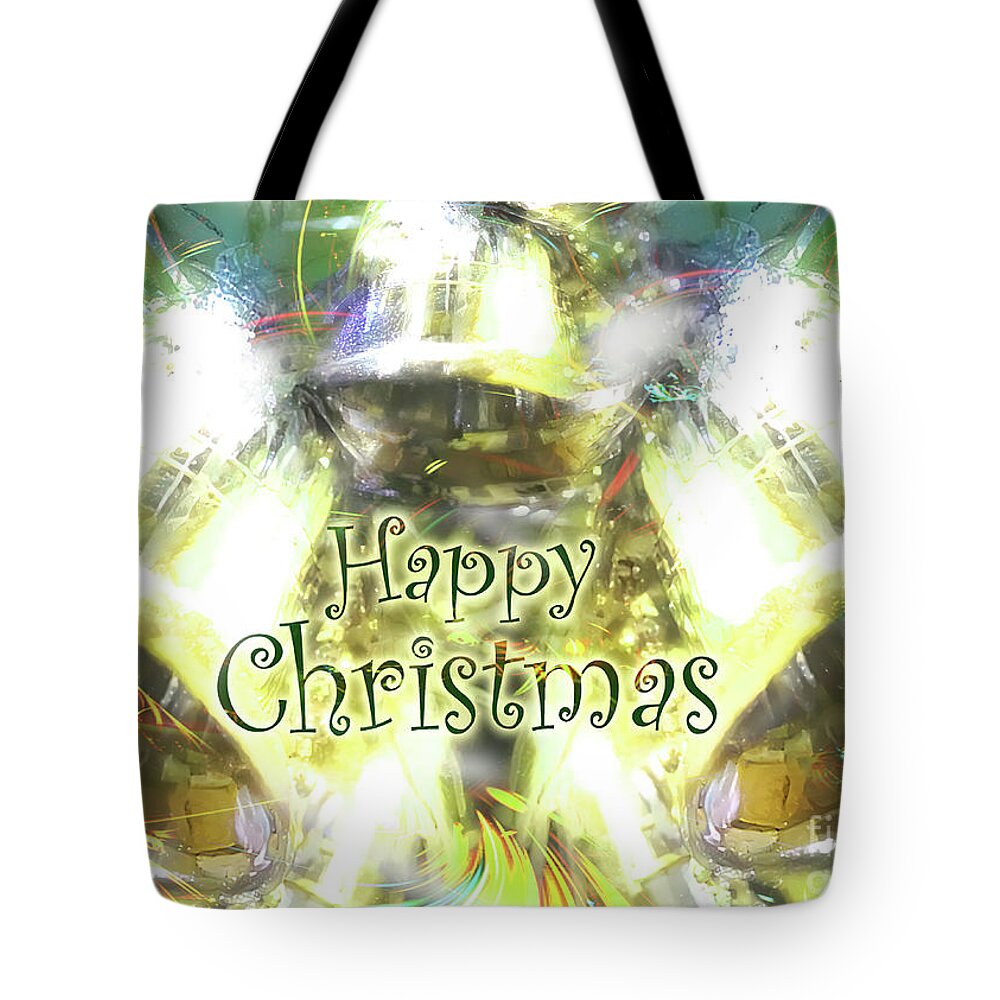 Christmas Tote Bag featuring the photograph Let the Bells Ring Out by LemonArt Photography