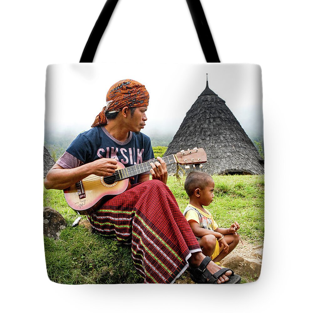 Wae Rebo Tote Bag featuring the photograph Lullaby - Wae Rebo Village. Flores, Indonesia by Earth And Spirit