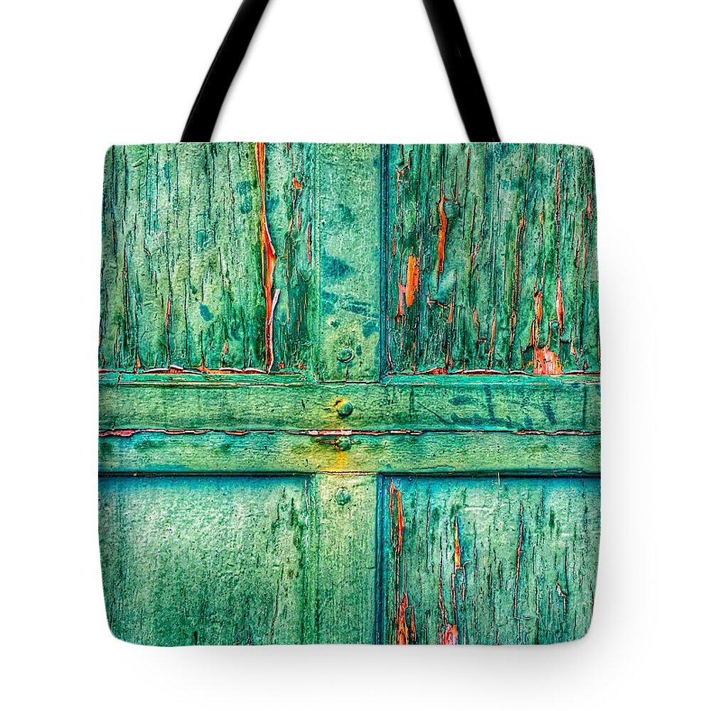 Door Tote Bag featuring the photograph Life Just Under the Surface by Anthony M Davis