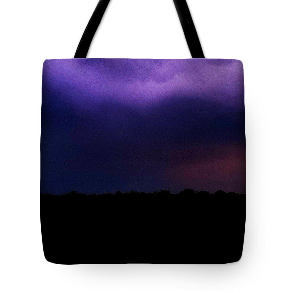  Tote Bag featuring the photograph Lighting by Stephen Dorton