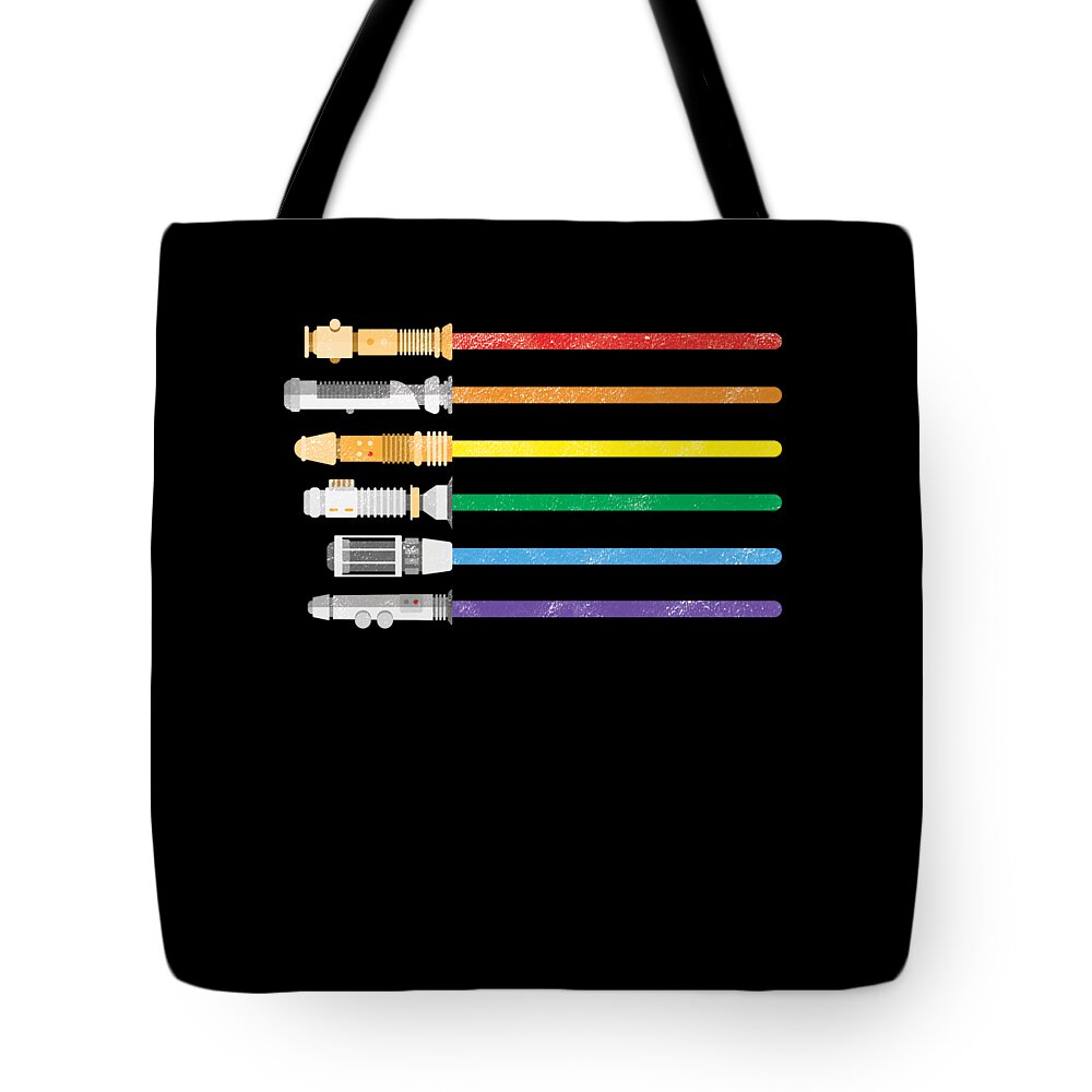 LGBT Watercolor Paint, Rainbow Flag, Gay Pride Art  Tote Bag for