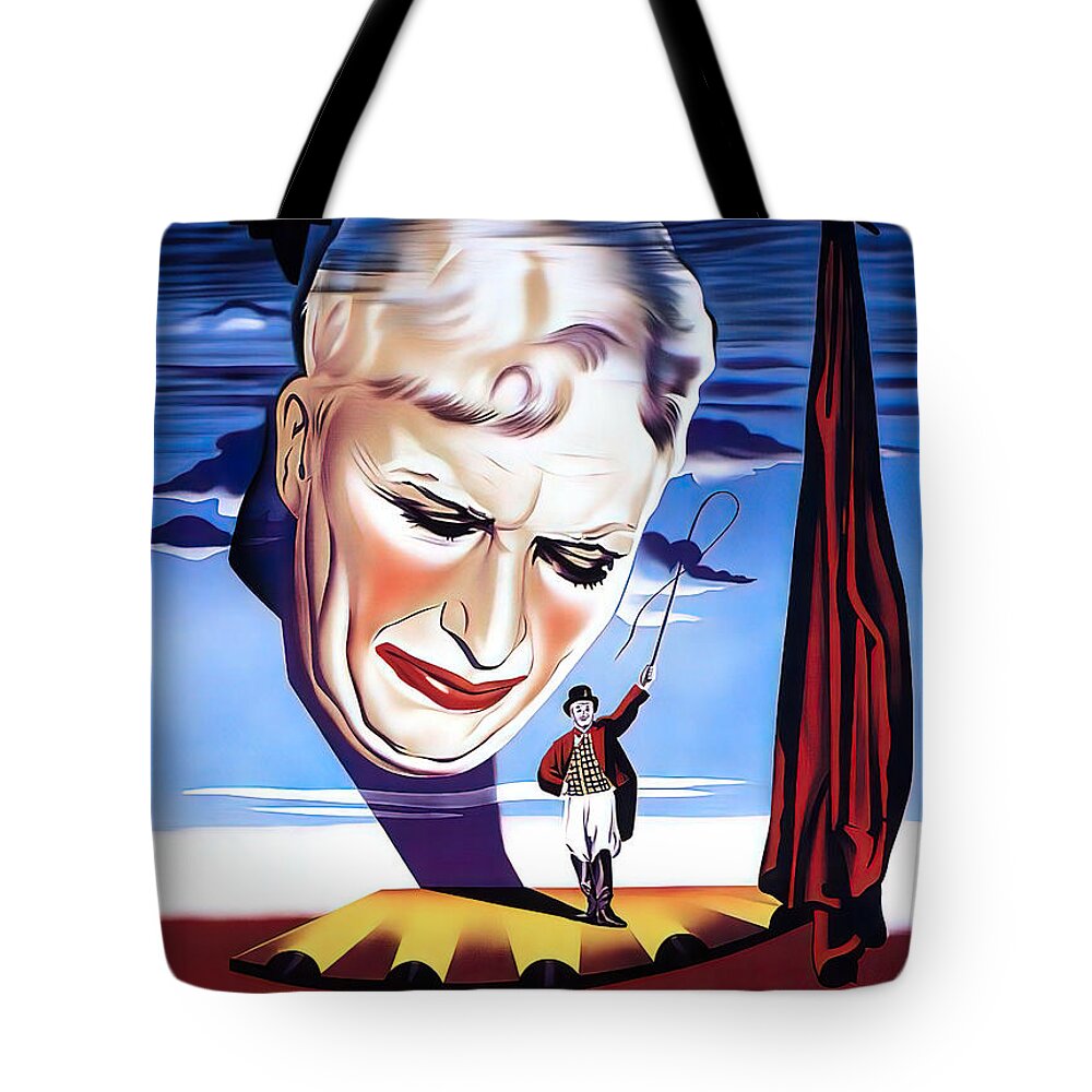 Limelight'', with Charles Chaplin and Claire Bloom, 1952 Tote Bag