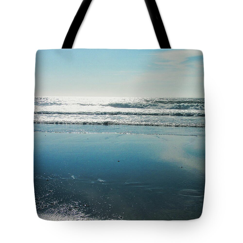 Ocean Tote Bag featuring the photograph Lincoln City, Oregon 2 by Toni Somes