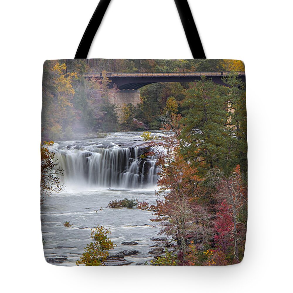 Landscape Tote Bag featuring the photograph Little River Canyon by Jamie Tyler