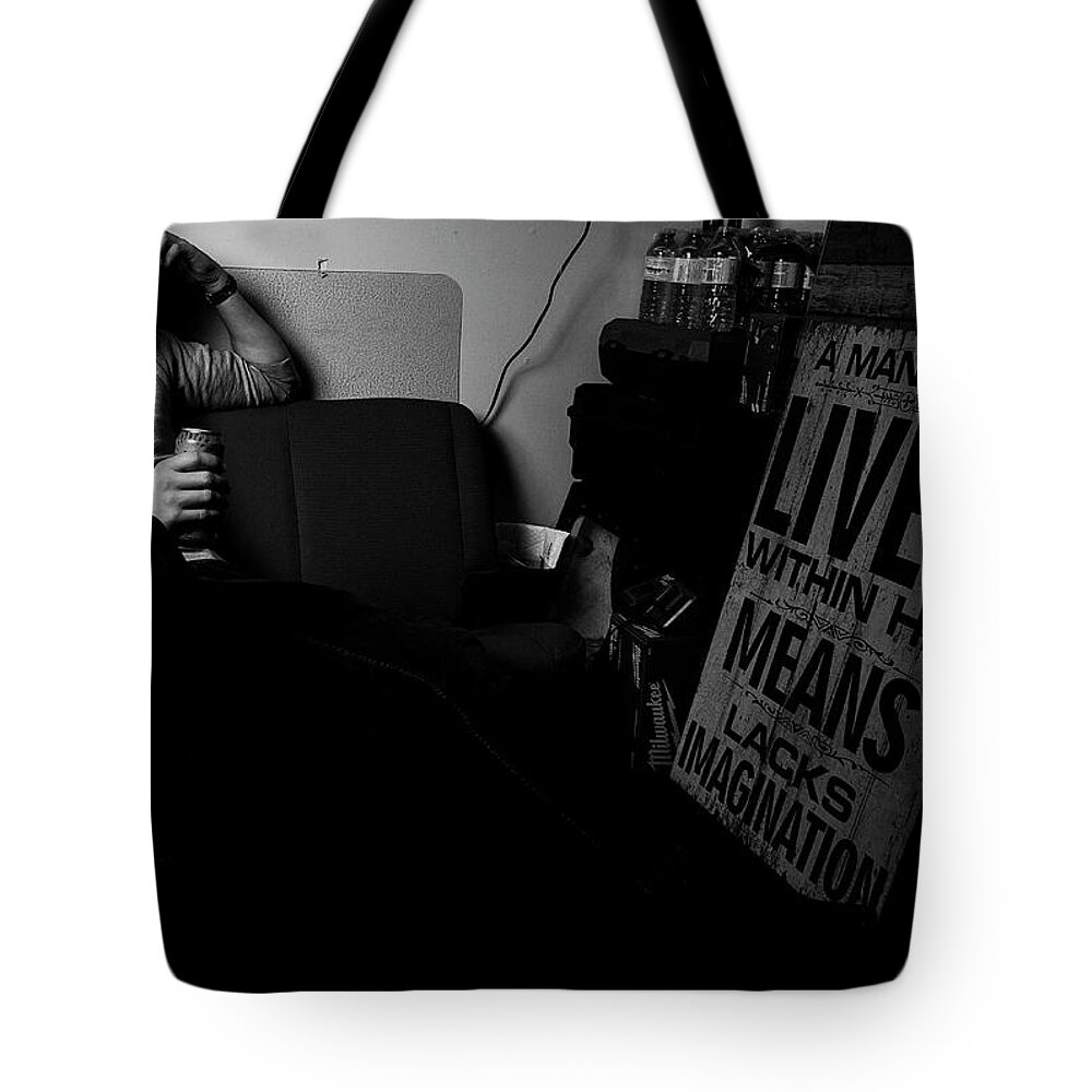 Nik Tote Bag featuring the photograph Lives by Jim Whitley