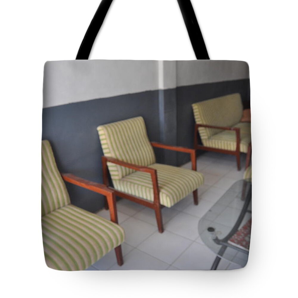 Chairs Tote Bag featuring the photograph Living Room by Hilmi Abdul Azis Firmansyah