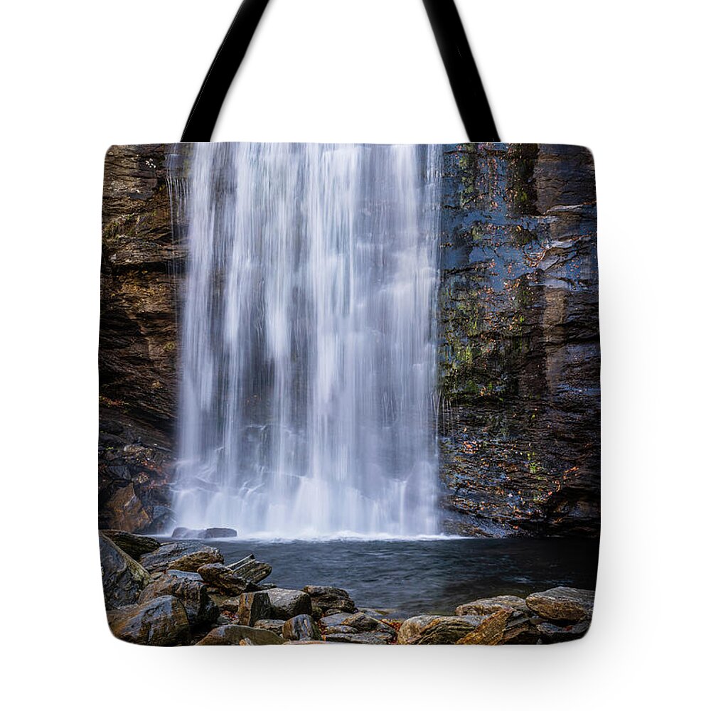 2022 Tote Bag featuring the photograph Looking Glass Falls by Charles Hite