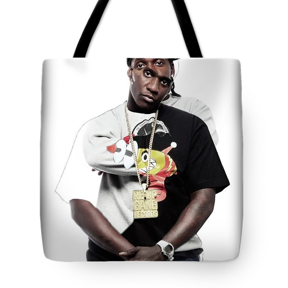 Hiphop Tote Bag featuring the digital art Lord Willin by Corey Wynn