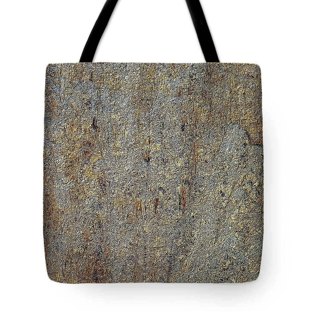  Tote Bag featuring the digital art Lost in a Forest of Gold by Rein Nomm