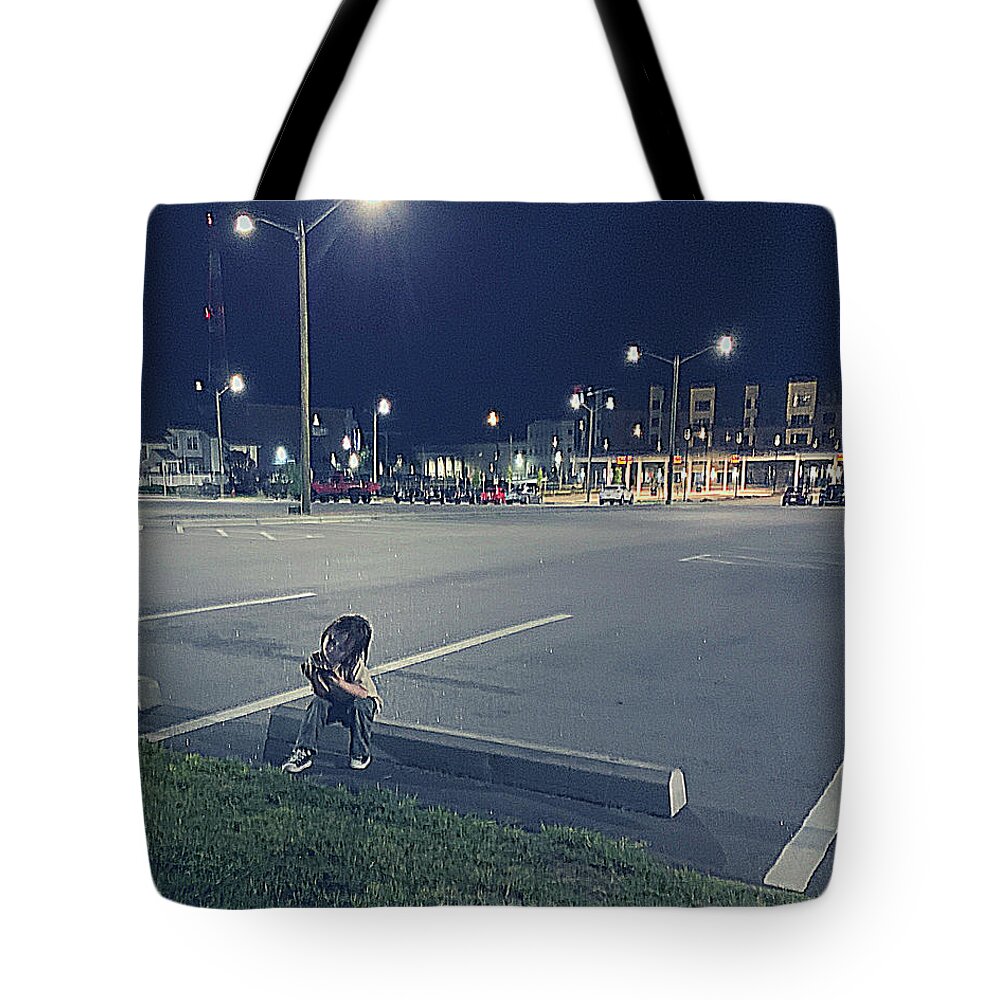 Child Tote Bag featuring the photograph Lost in His Own Innocence by Lee Darnell