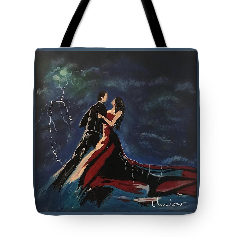  Tote Bag featuring the painting Love Spell by Charles Young