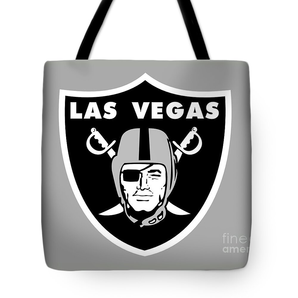 Lv Raiders Custom Logo Tote Bag by Solsketches - Fine Art America