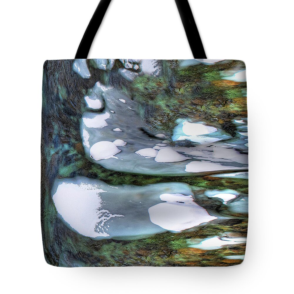 Mad Tote Bag featuring the photograph Mad River Melody by Wayne King