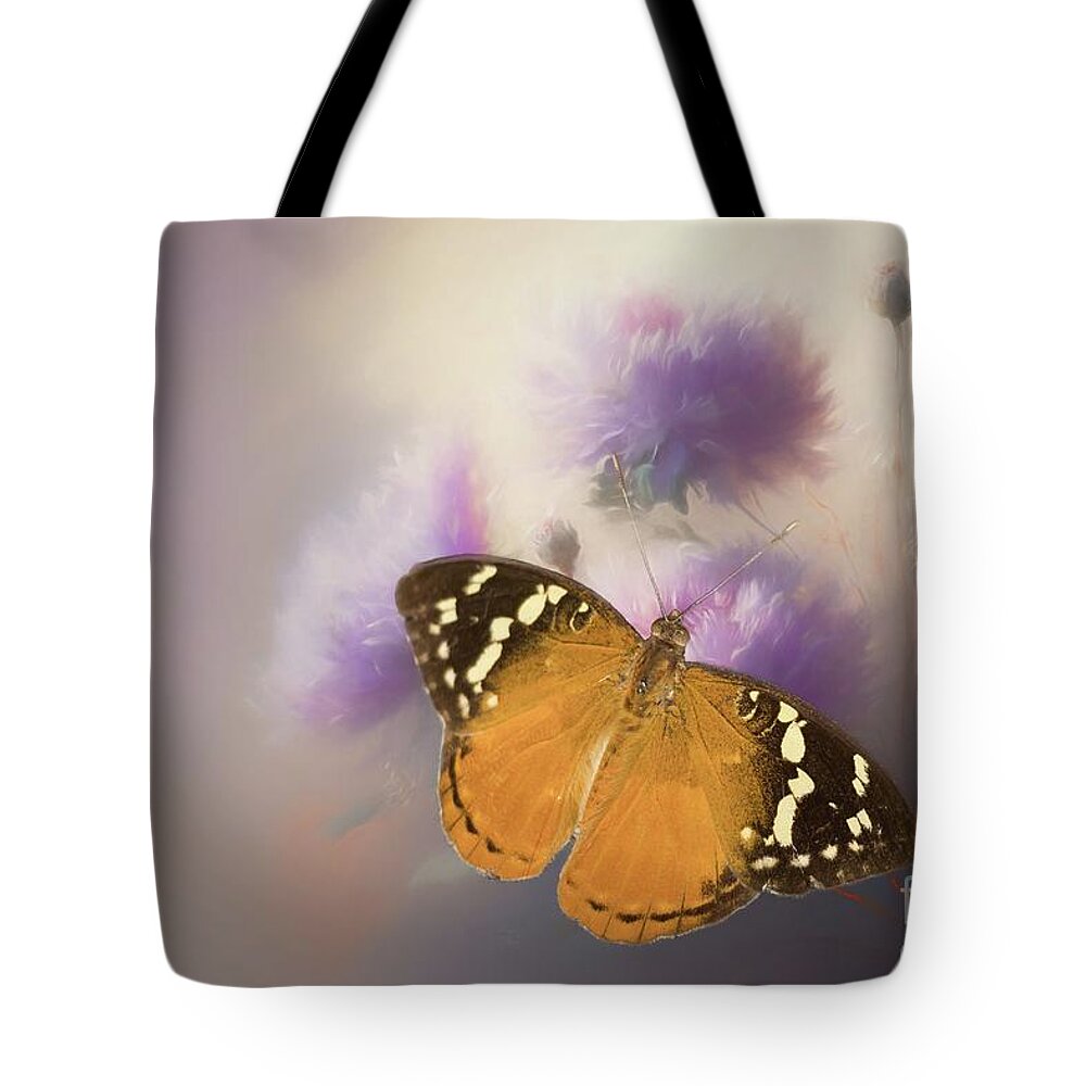 Madagascar Forest Nymph Tote Bag featuring the photograph Madagascar Forest Nymph by Eva Lechner