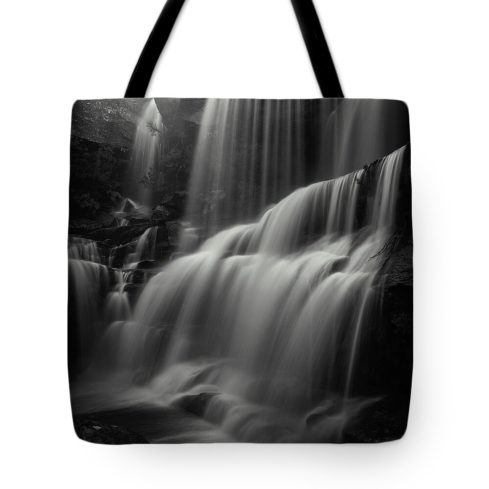 Waterfall Tote Bag featuring the photograph Madden Falls by Grant Galbraith